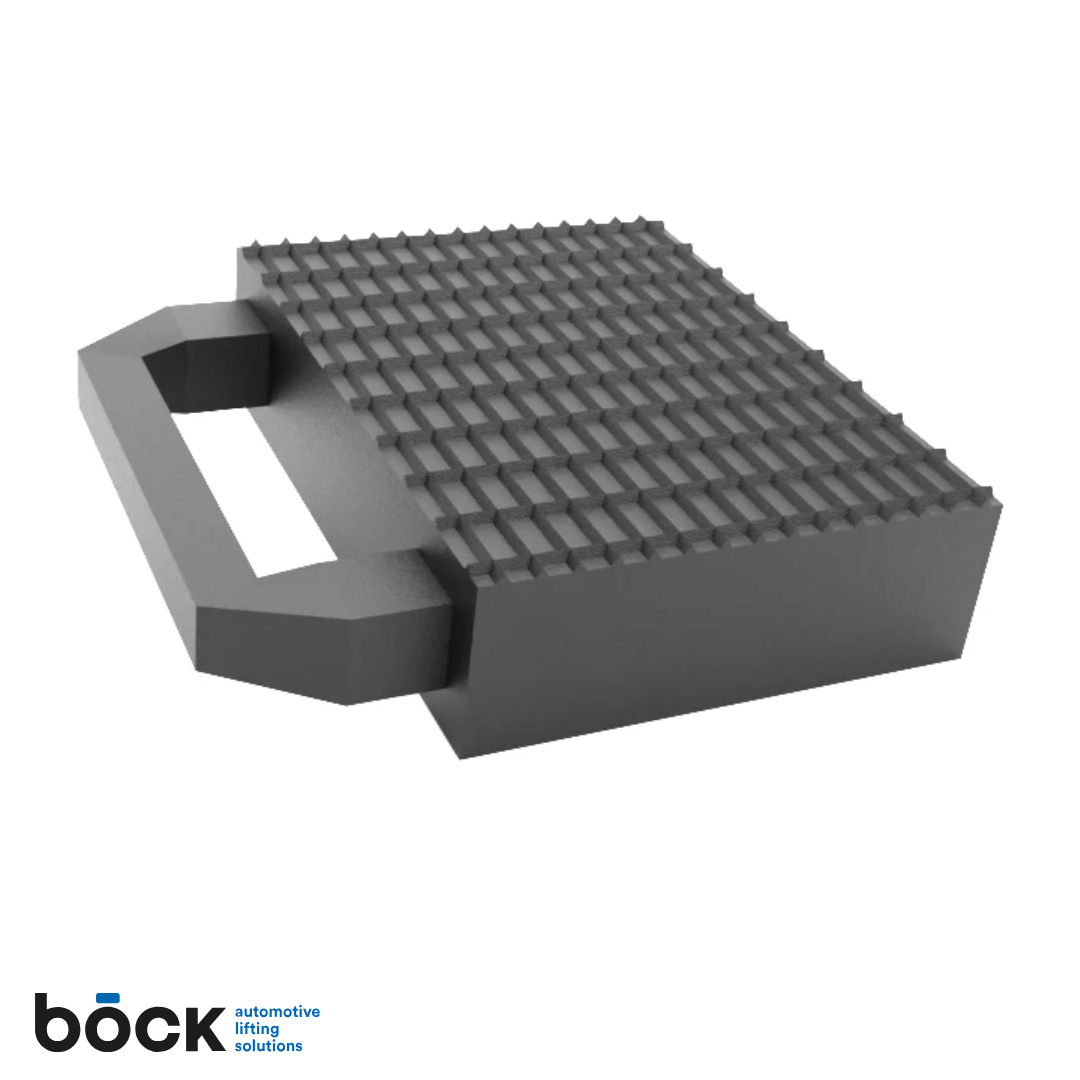 Böck gummiblock med handtag 40 mm