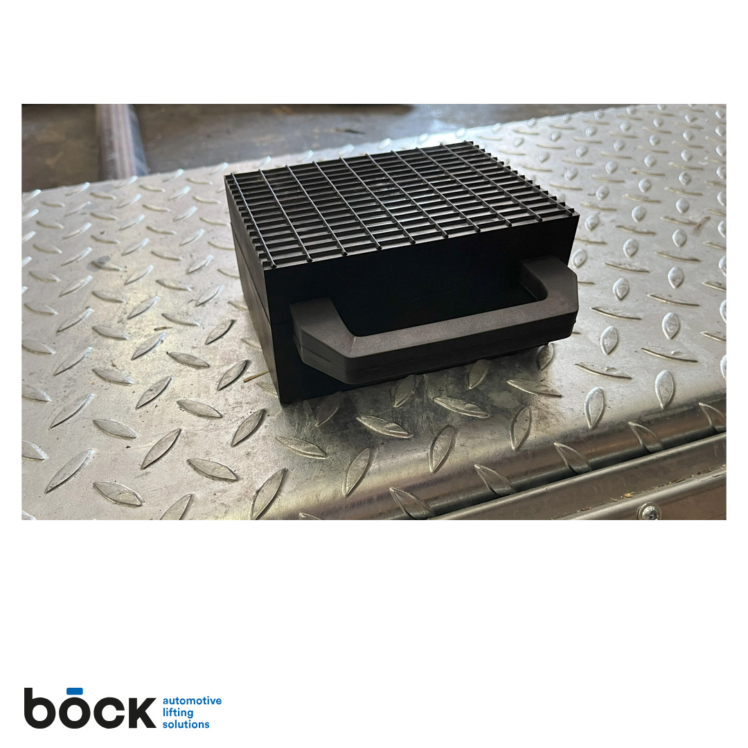 Böck gummiblock med handtag 80 mm - 4