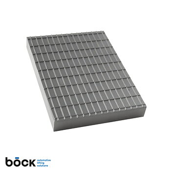 Böck gummiblock 160 x 120 x 20 mm