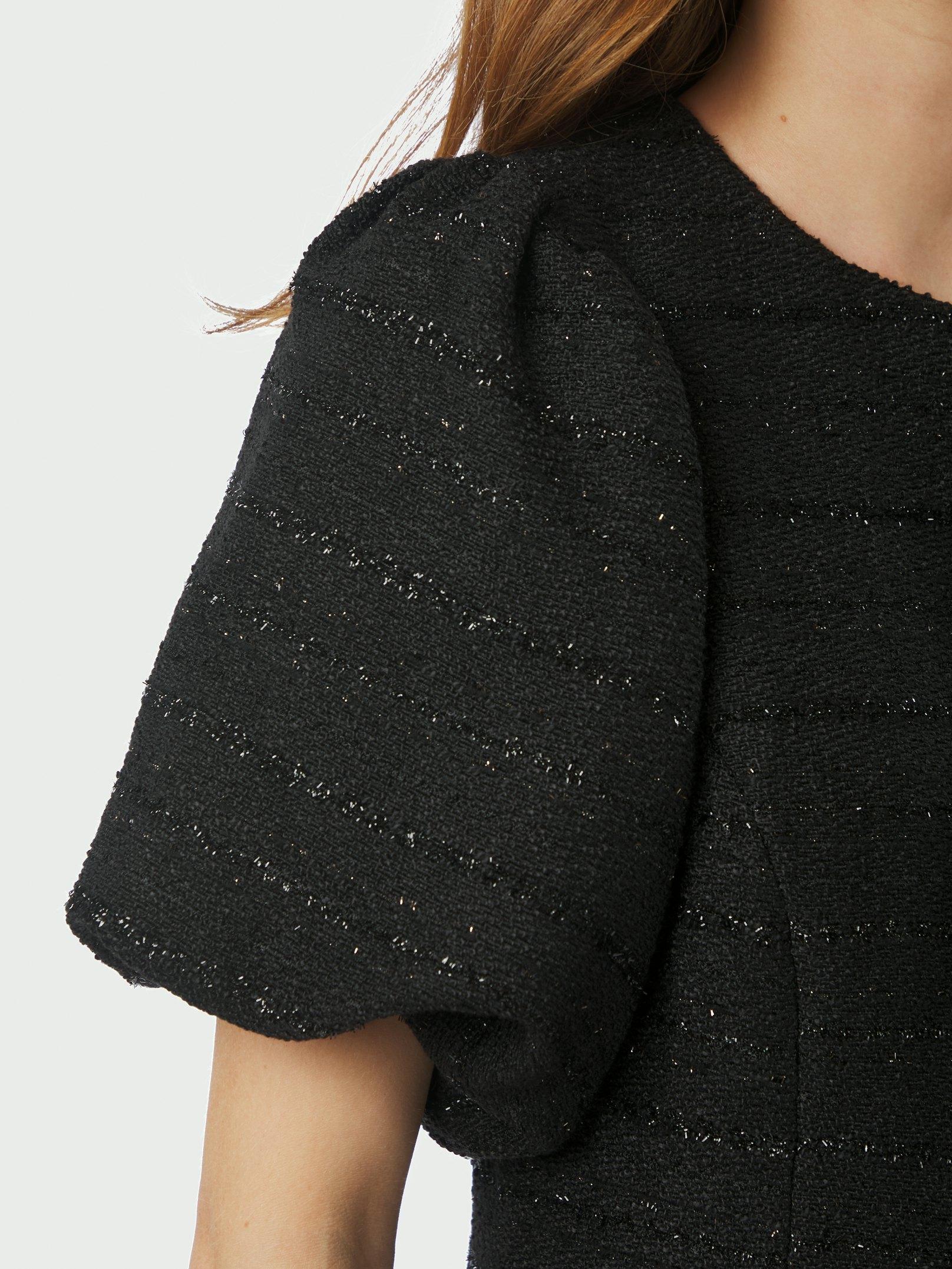 Anela Boucle Blouse Black - 6