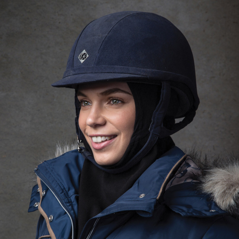 Hjälmhuva Equetech Svart