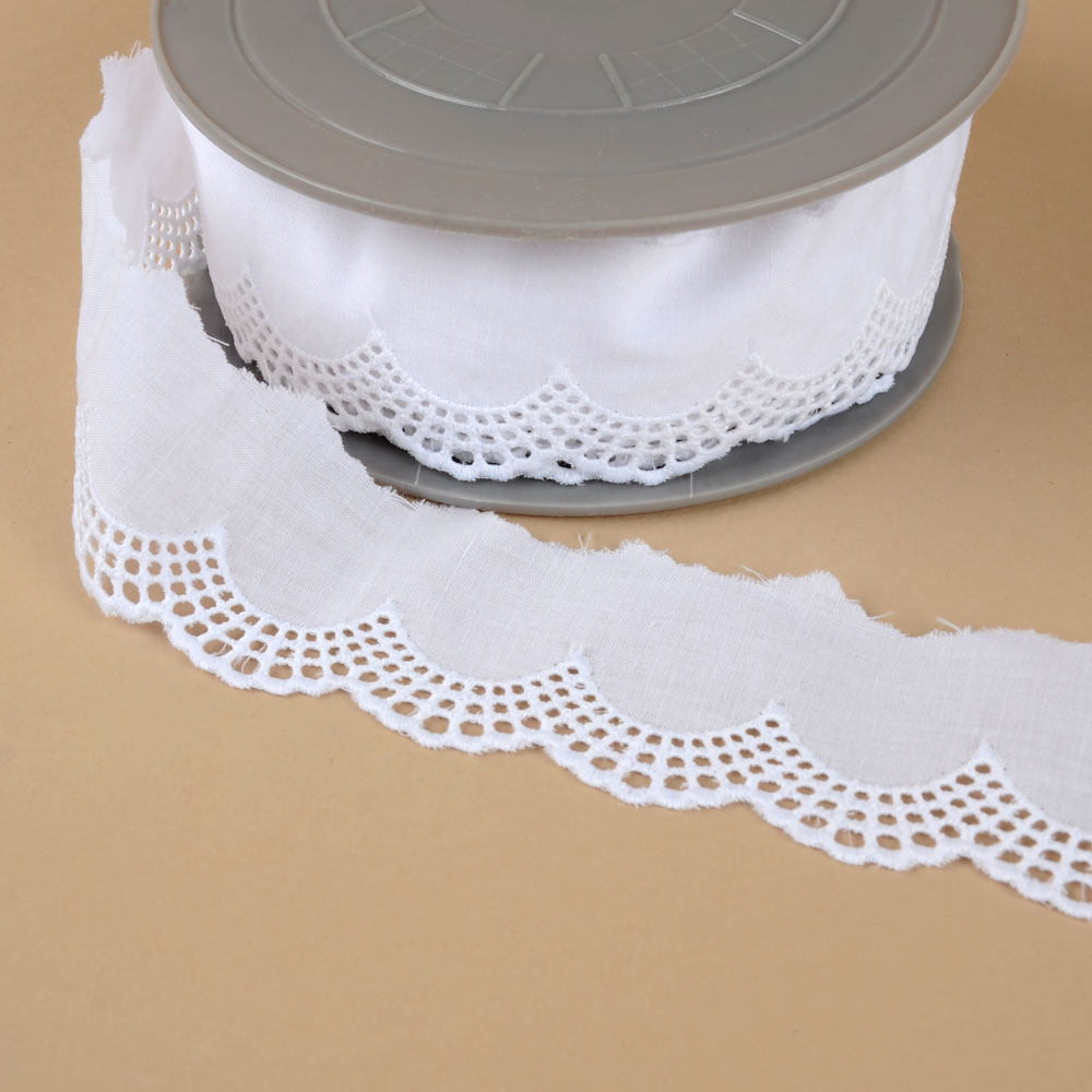 EMBROIDERED LACE - WAVE