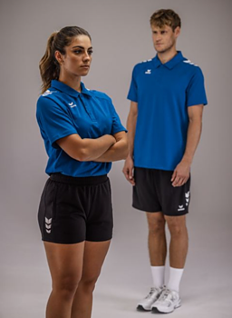 ERIMA, CMPT 3 Wings Poloshirt, Unisex