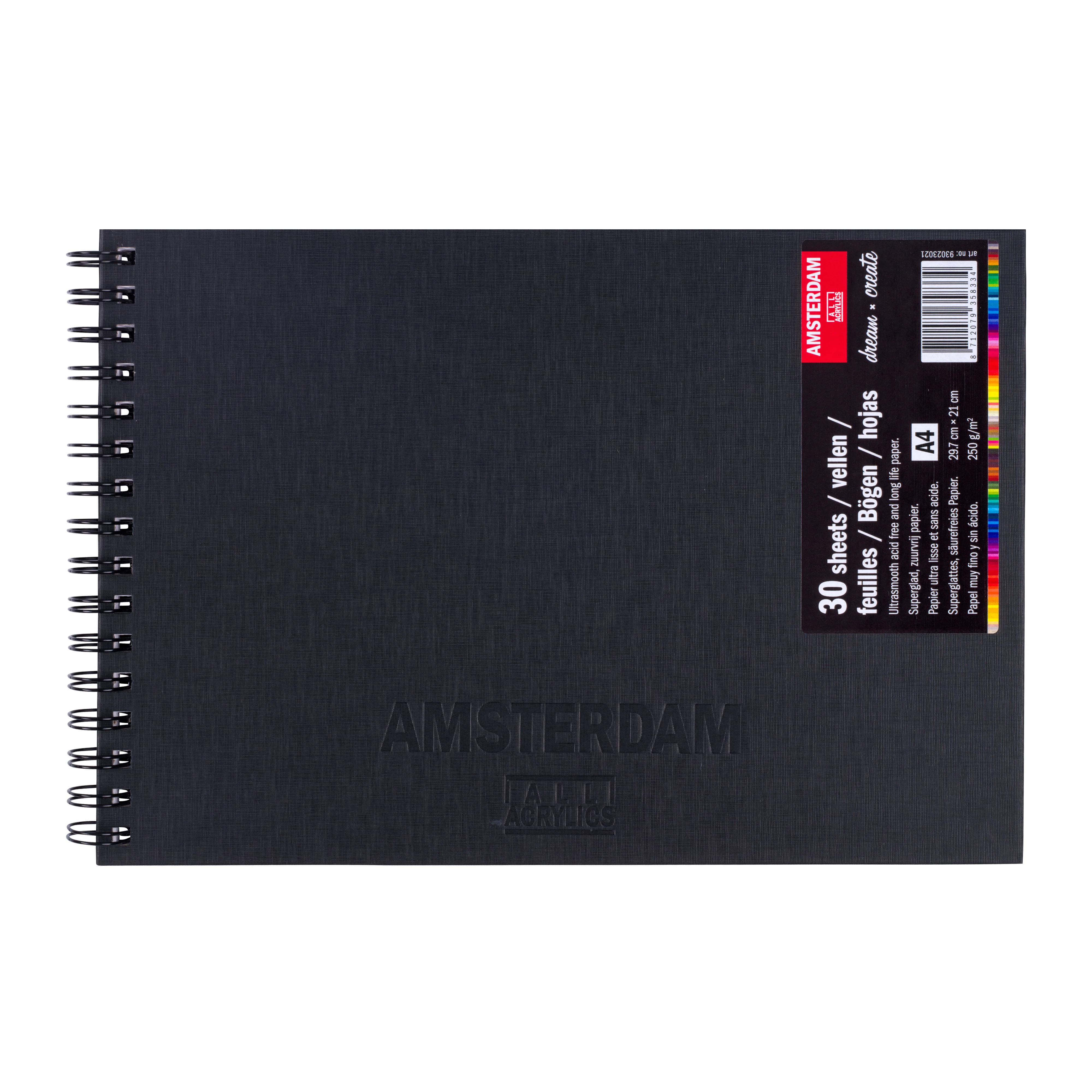 Amsterdam Black Book A4