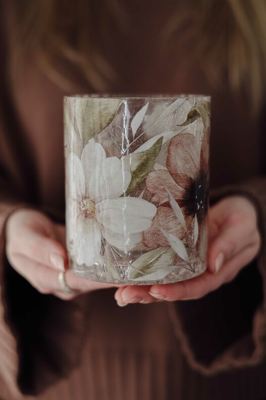 Lykta "Fleur" 10x12 cm - Majas Cottage
