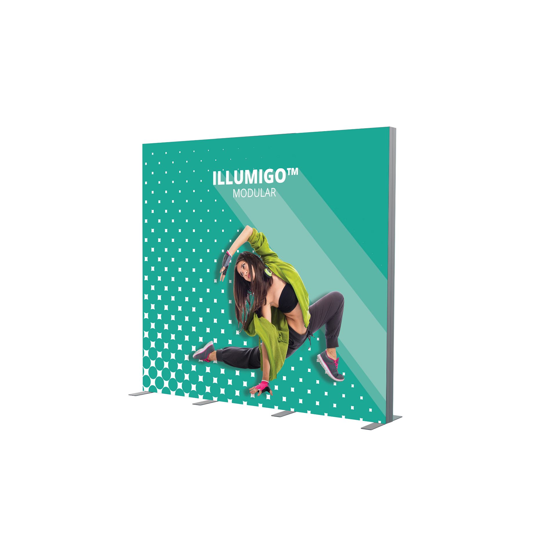 Ljuslåda ILLUMIGO Modular B 2850 x H 2480 mm