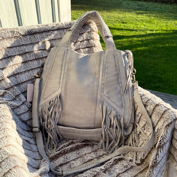 Unmade - Leather Bag Big Grey - 6