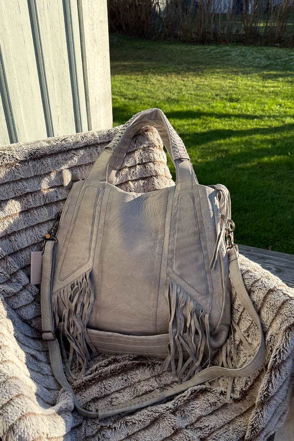 Unmade - Leather Bag Big Grey - 3