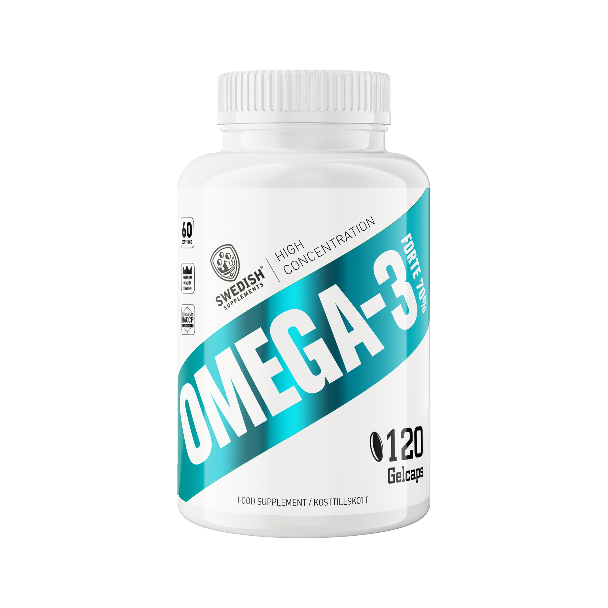 Omega-3 Forte 70% - 120 Softgels