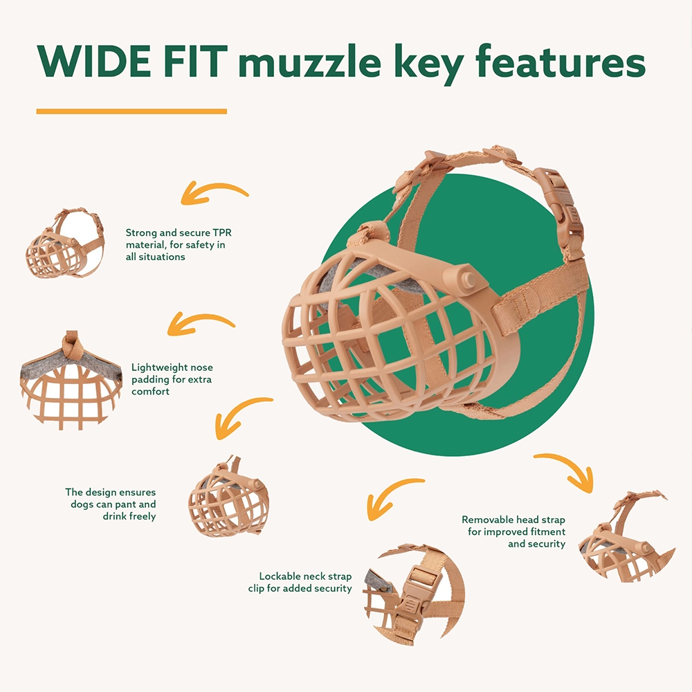 Baskerville Wide fit muzzle - 5