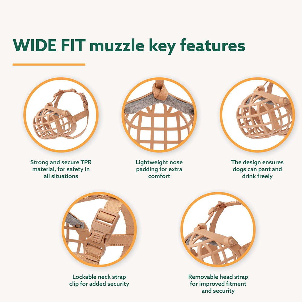 Baskerville Wide fit muzzle - 4