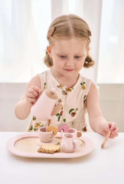 Wooden tea party set - 3
