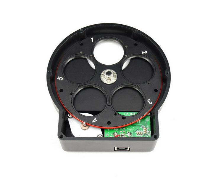 ZWO EFW MINI - 5 X 1,25" MOTORISERAT FILTERHJUL - 5