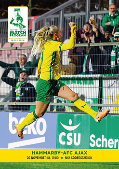 Matchprogram #293 Ajax Europa Cup 2025
