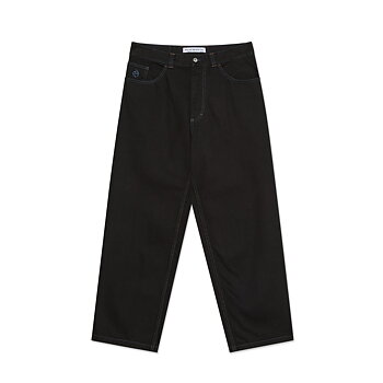 Polar Skate Co. Big Boy Byxor Black/Blue Stitching