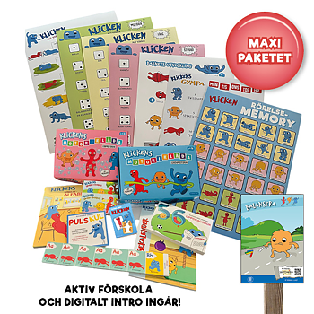 Aktiv förskola - Maxipaketet