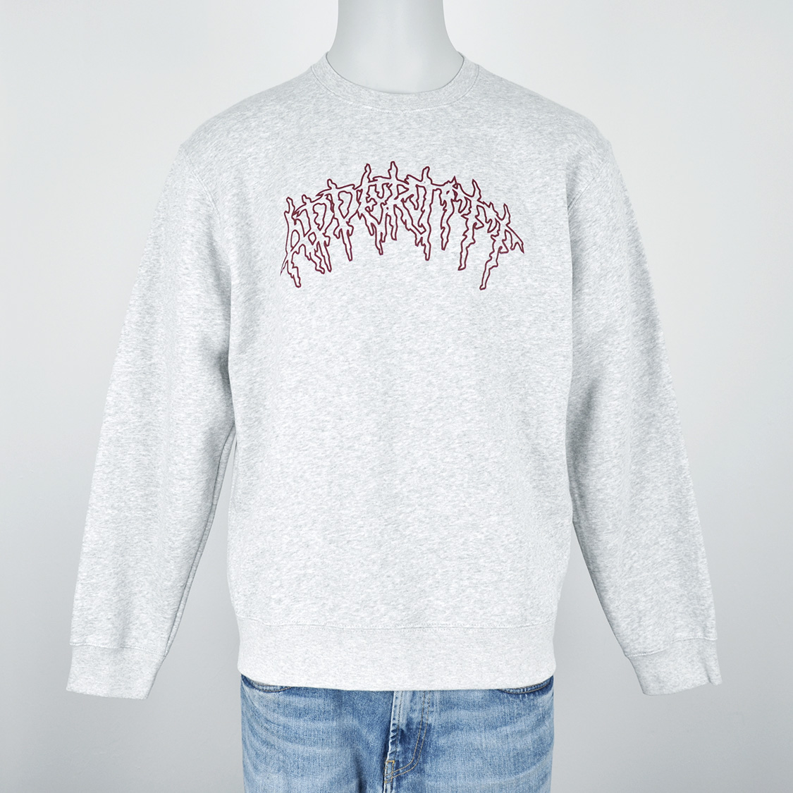 appertiff - Heat Arch Sweatshirt Grey Heather