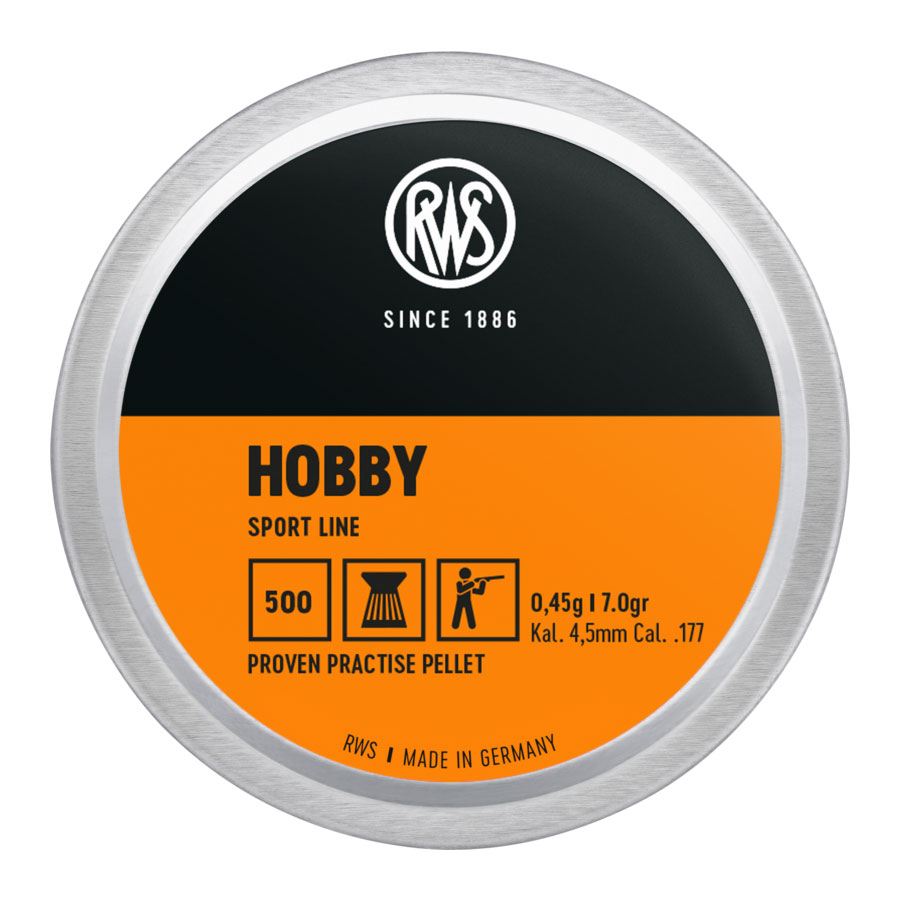 RWS HOBBY 4.5MM 0.45G 500PC