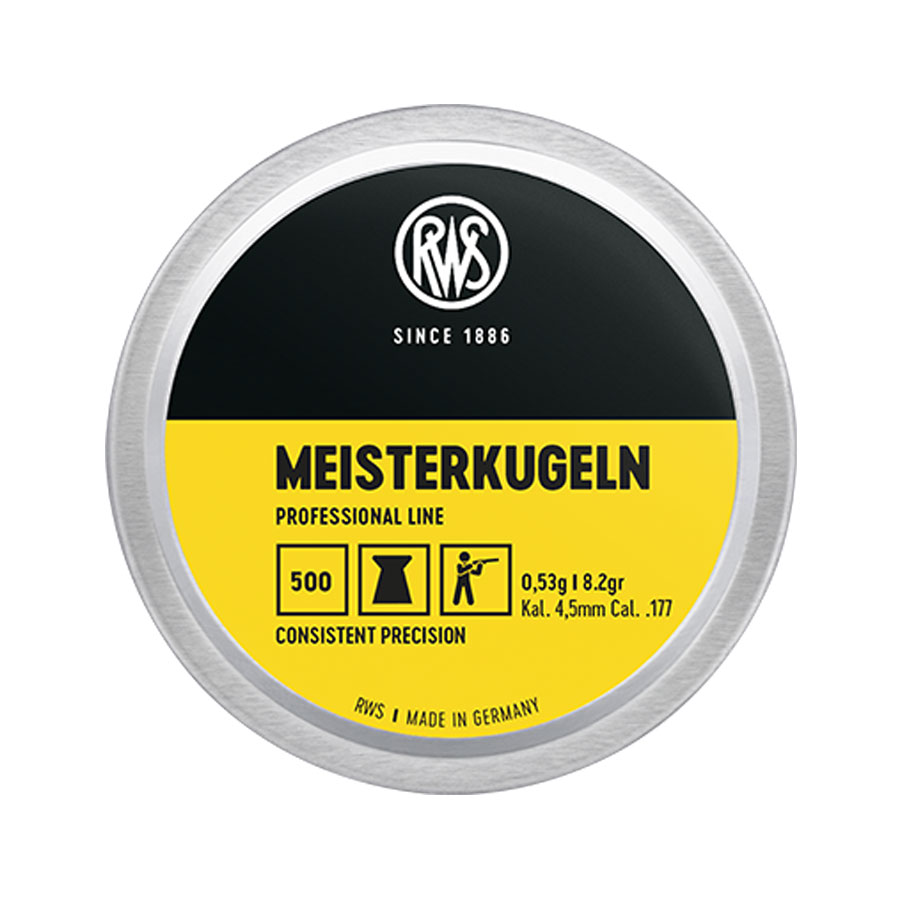 RWS MEISTER 4.5MM 0.53G 500PC