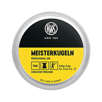 RWS MEISTER 4.5MM 0.53G 500PC