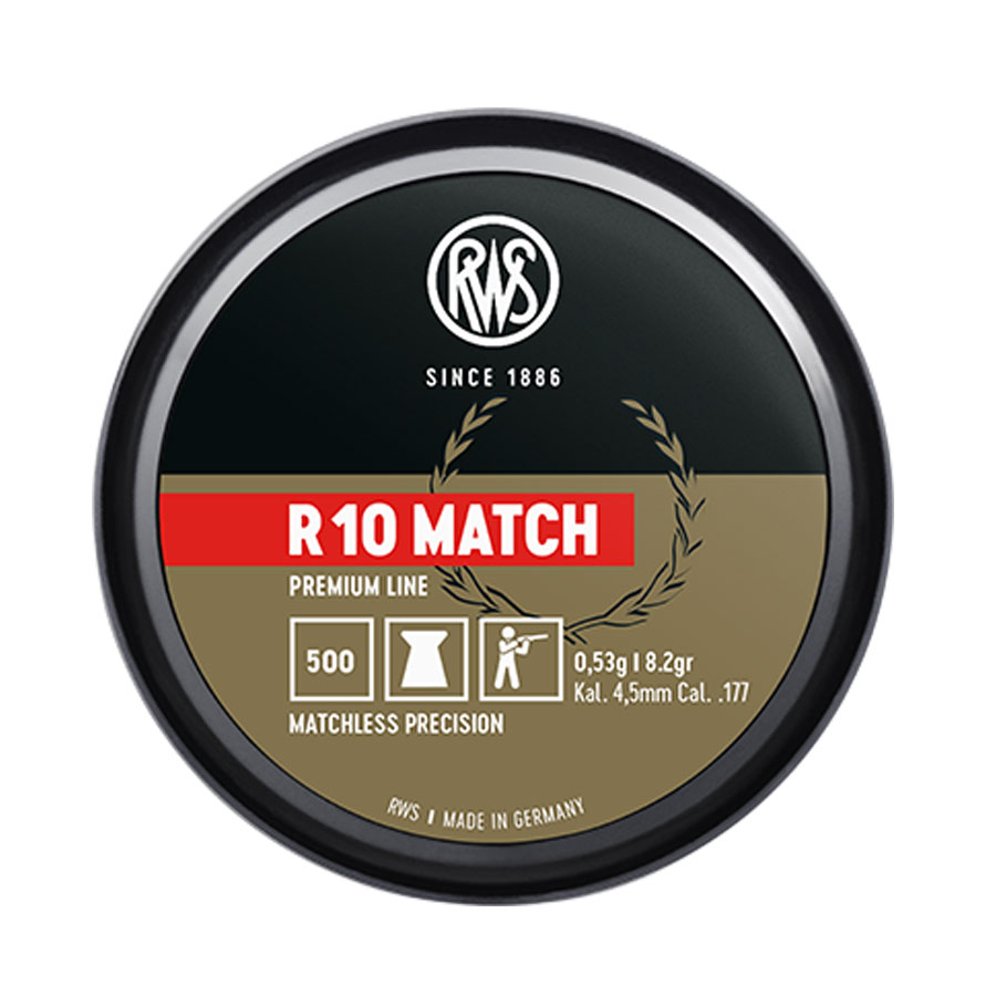 RWS R10 MATCH 4.50MM 0.53G 500PC