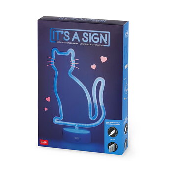 It's a sign, LED-lampa med neon-effekt, Kitty