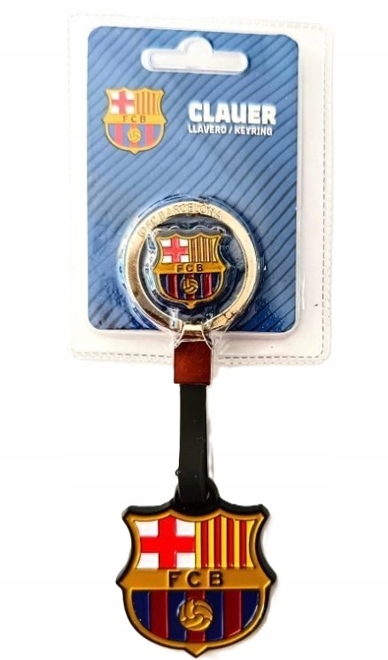 FC Barcelona Nyckelring med Pin Escudo - 2