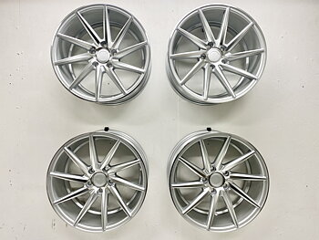 KAMPANJ | 4 st | NYA Fälgar | EX5 Right/Left Silver polished | 5x112 8x17 ET35 66.6