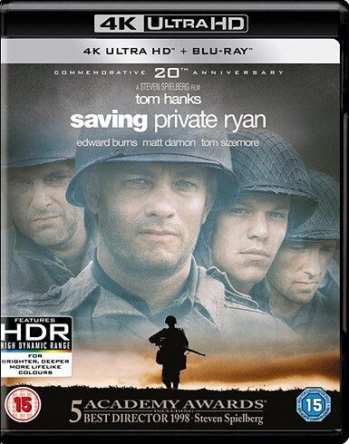 Saving Private Ryan - Commemorative 20th Anniversary Edition (BLU-RAY 4K ULTRA HD + BLU-RAY)