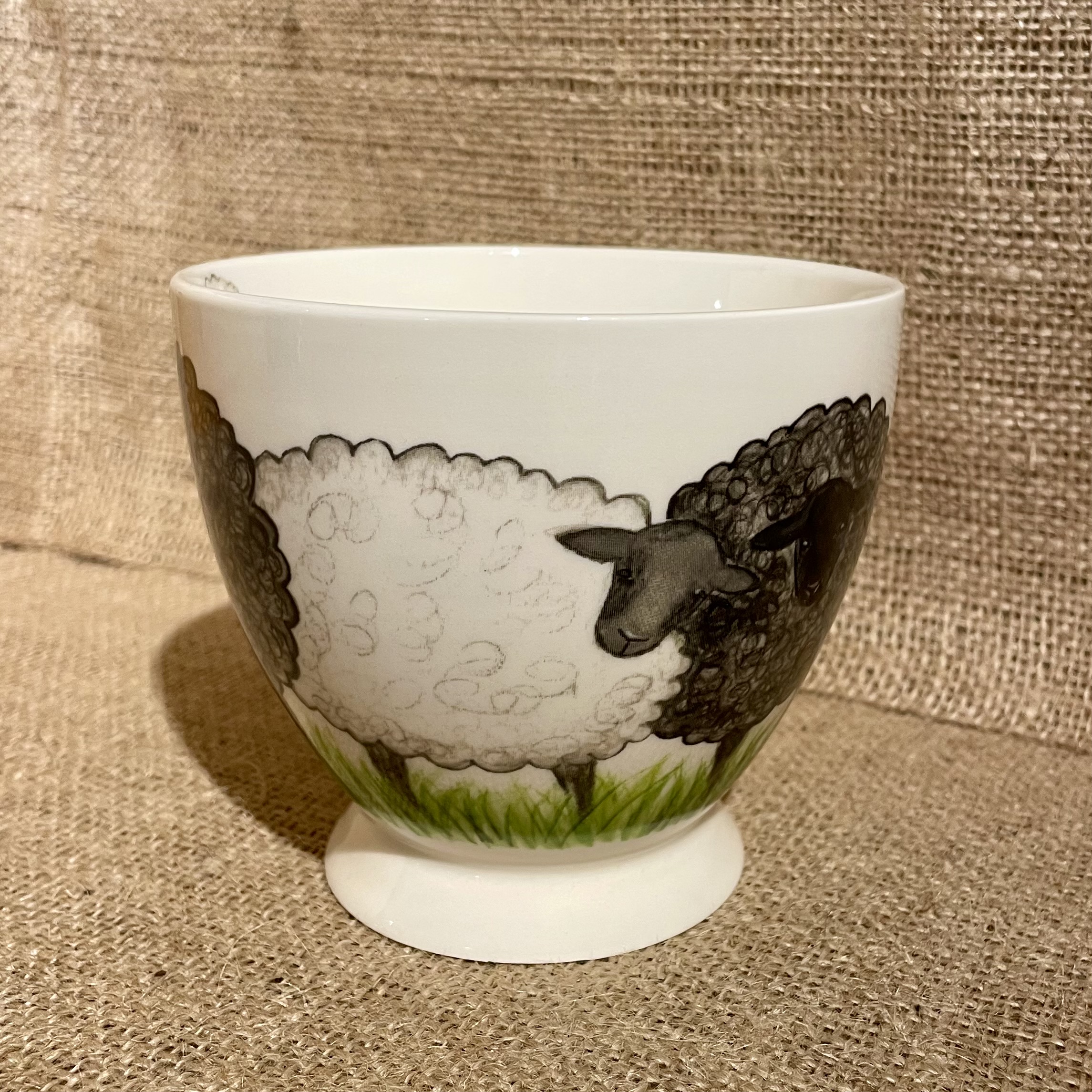 Tekopp med djurmotiv - får - 3