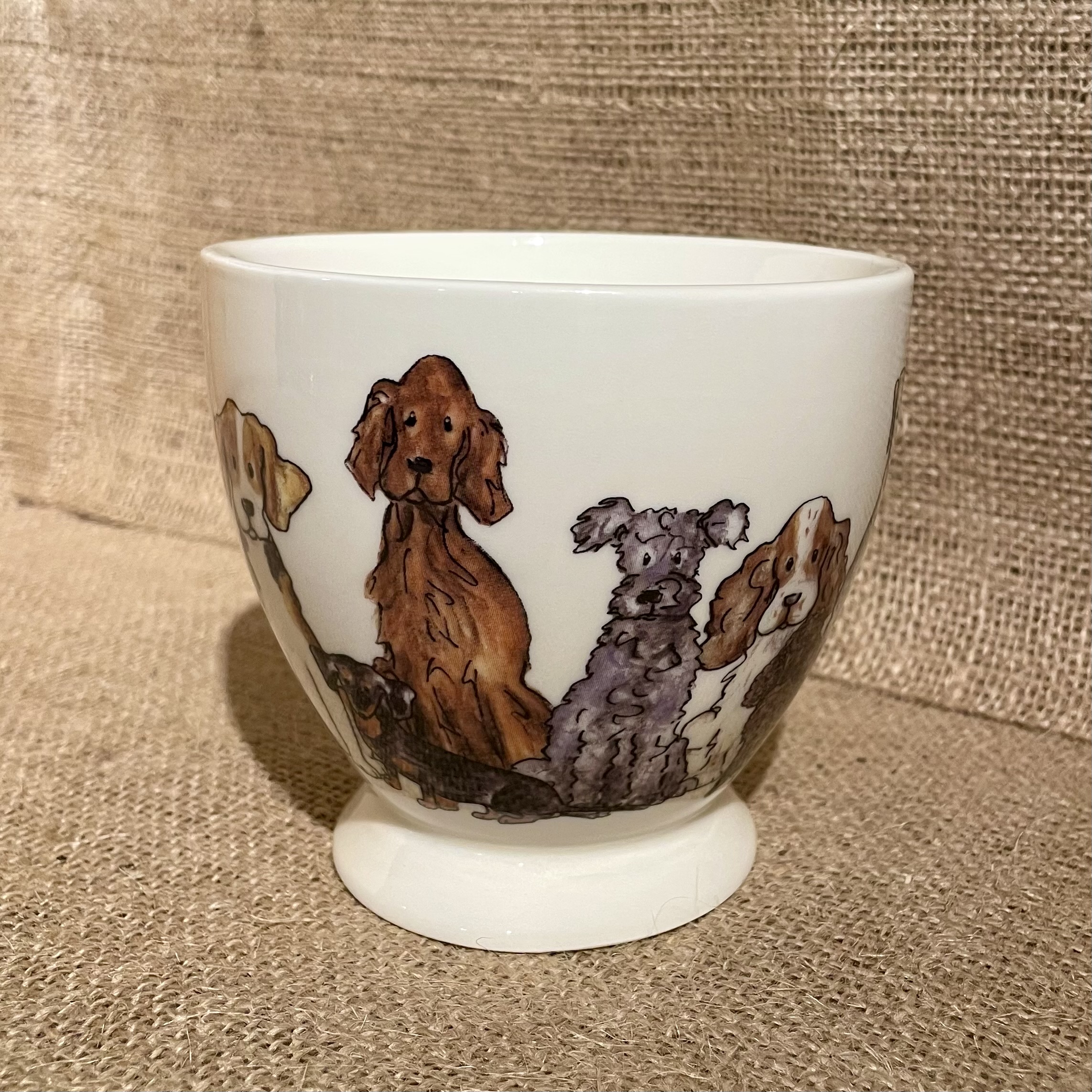 Tekopp med djurmotiv - hund - 3