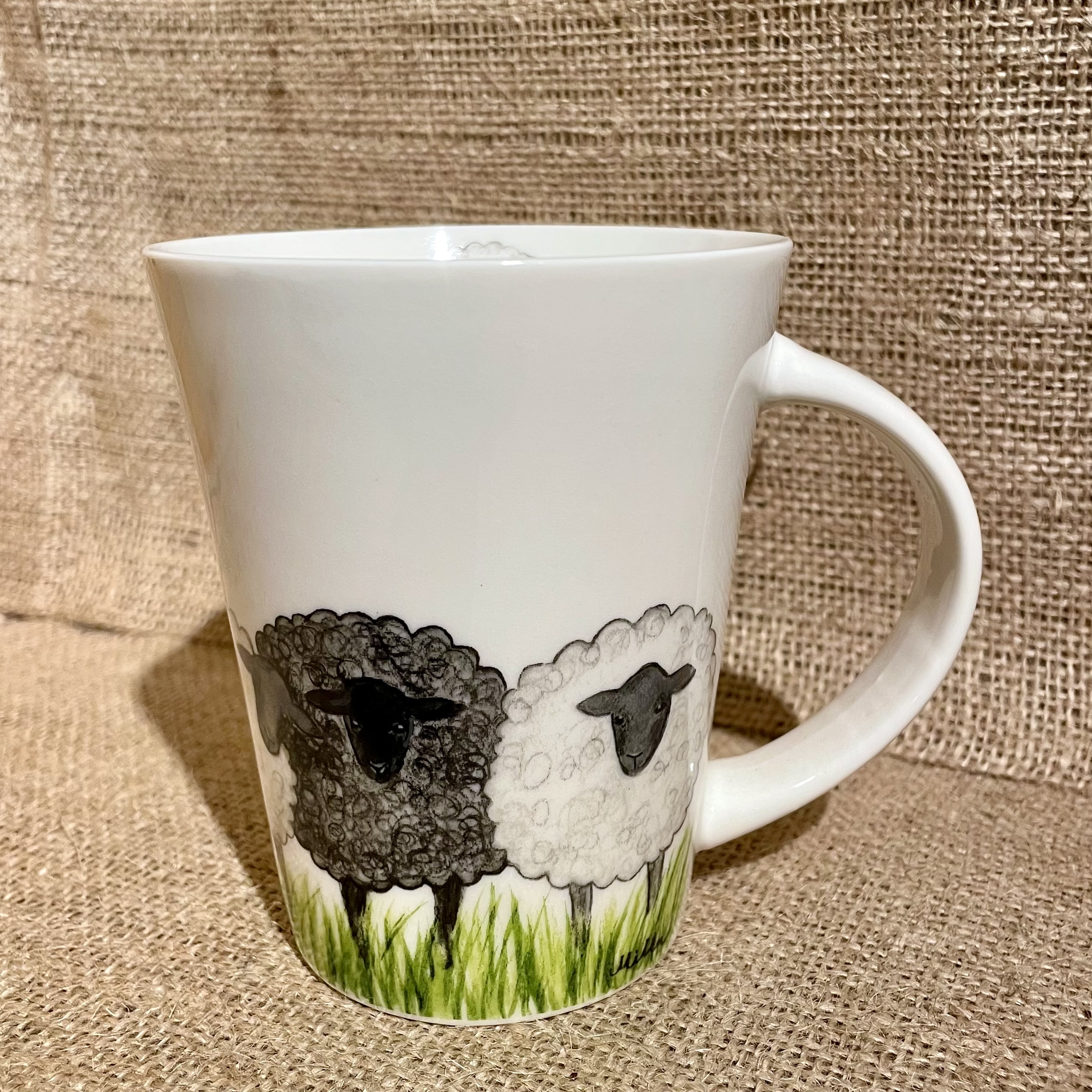 Kaffemugg med djurmotiv - får - 2
