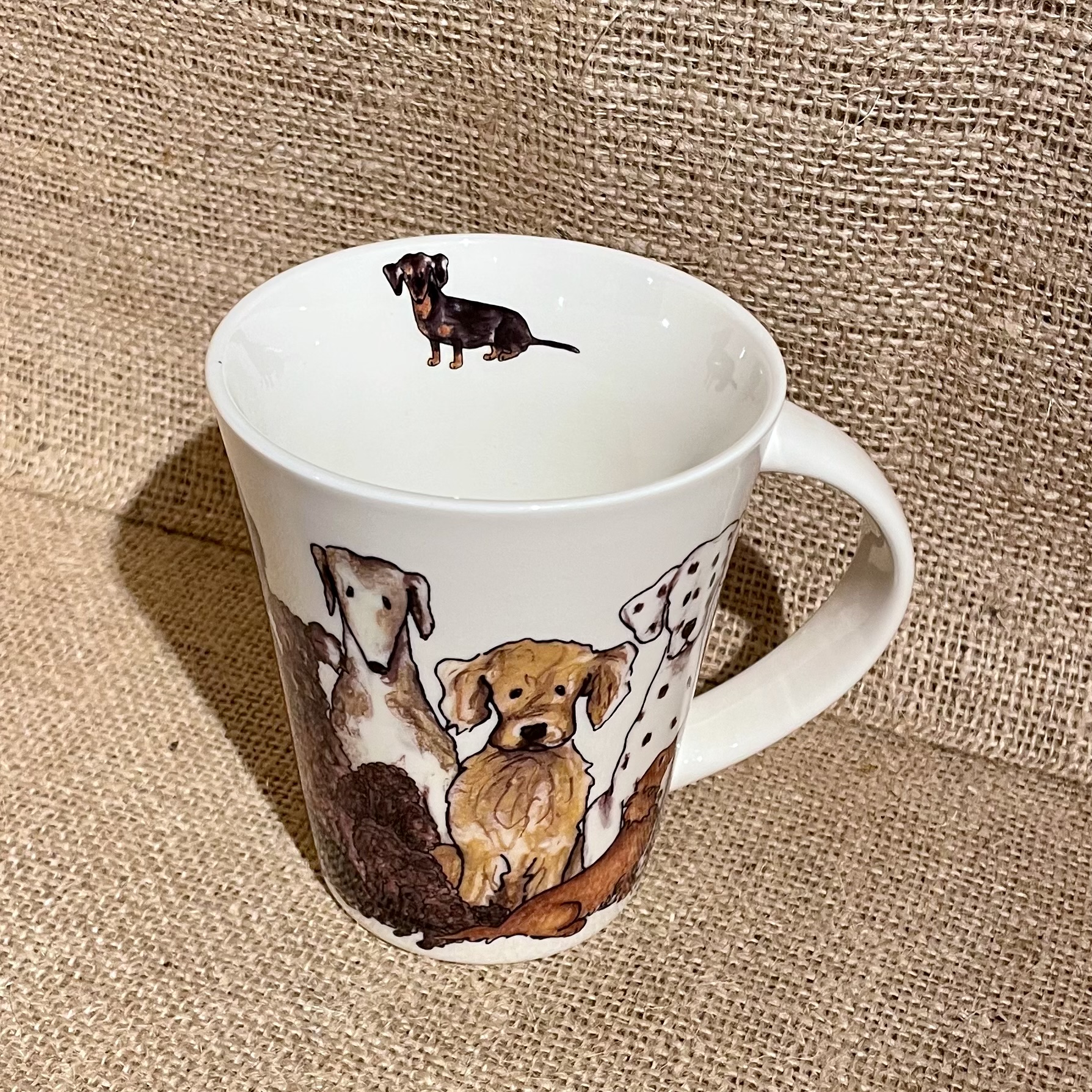Kaffemugg med djurmotiv - hund