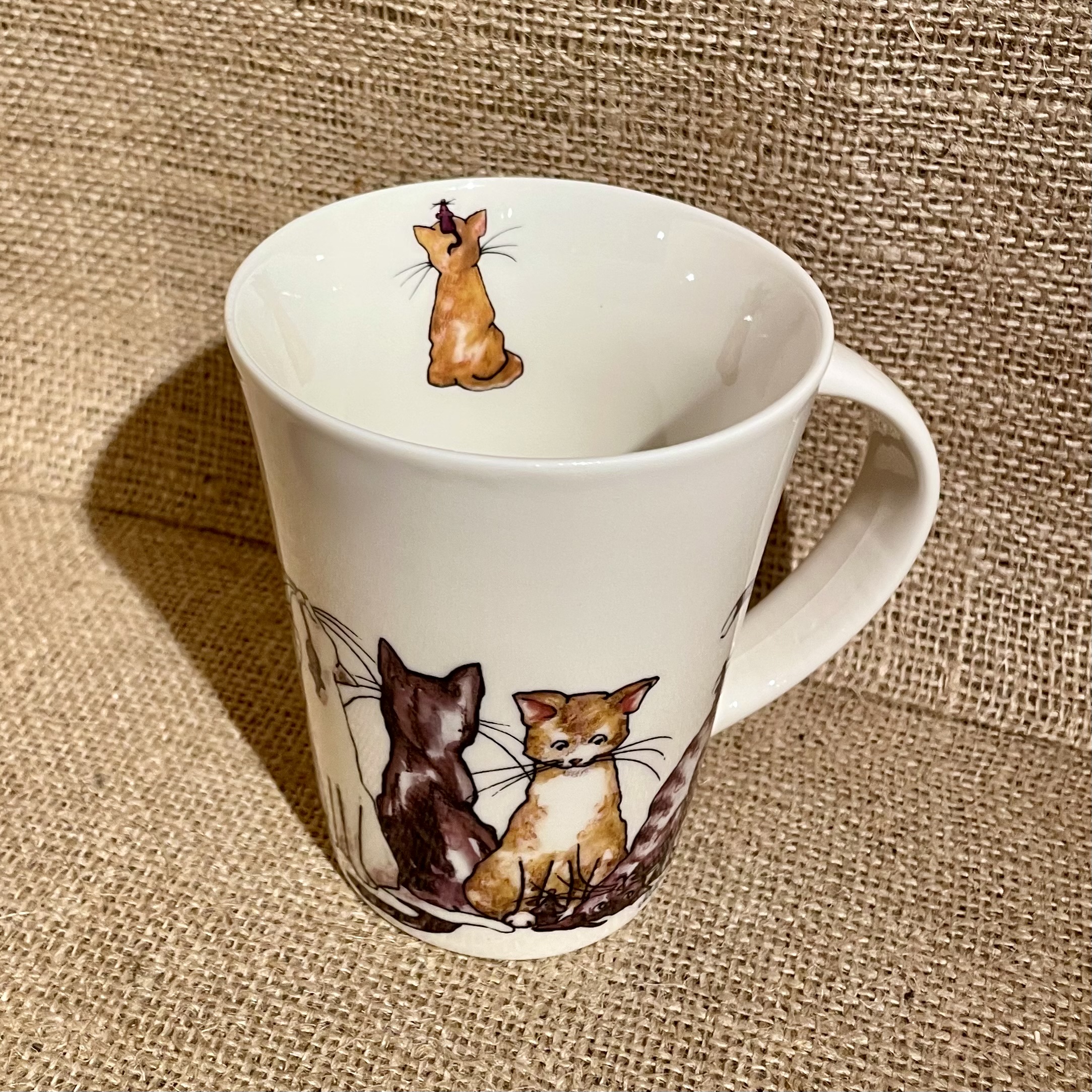 Kaffemugg med djurmotiv - katt