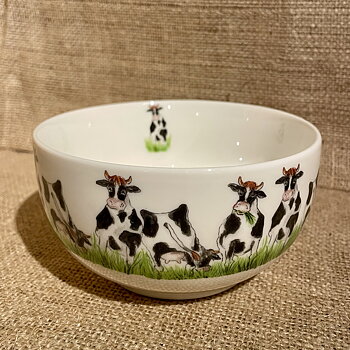 Skål med djurmotiv - ko