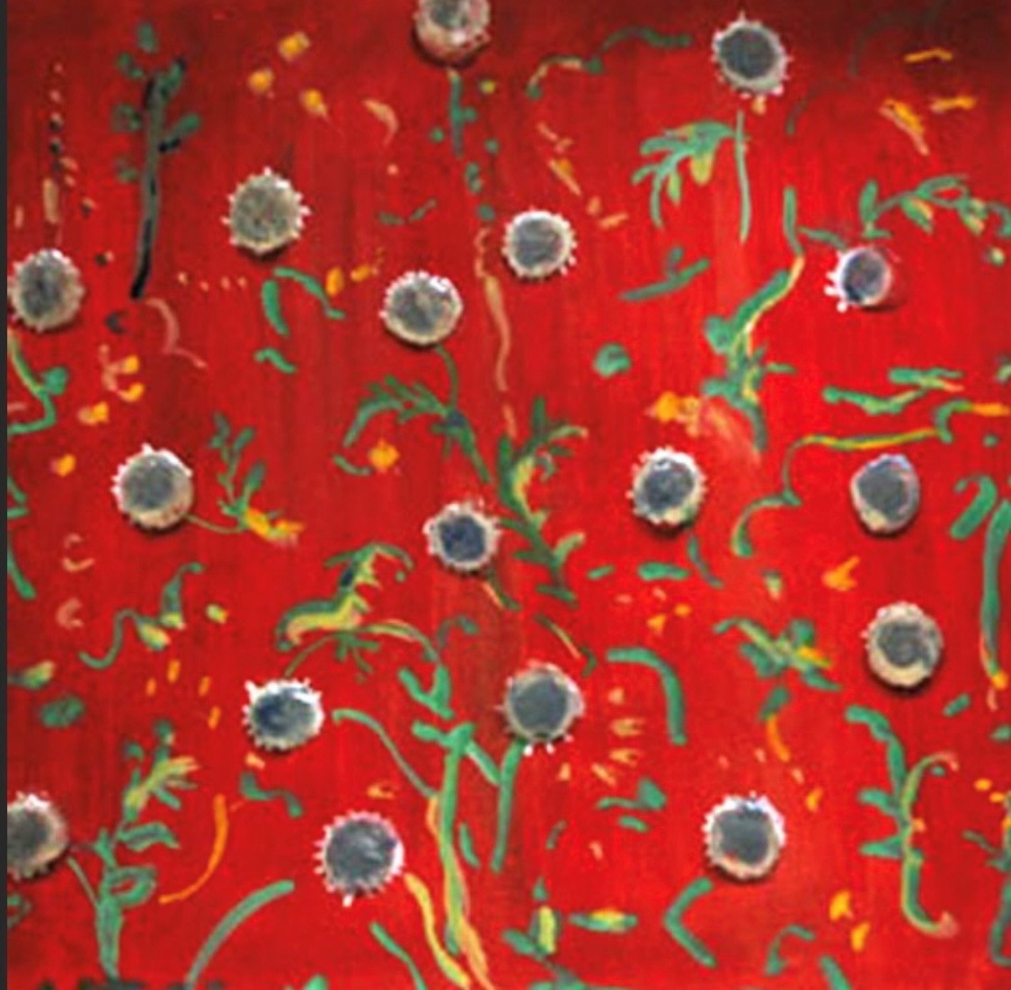 Dots on Red