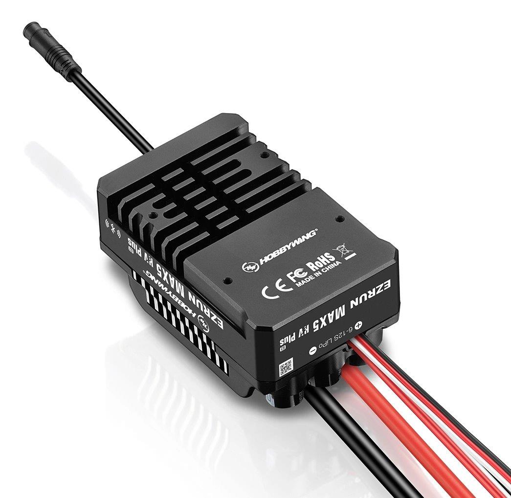Hobbywing EzRun MAX5 HV Plus G2 330A 6-12S Sensor WP Fartreglage 1/5 - 5
