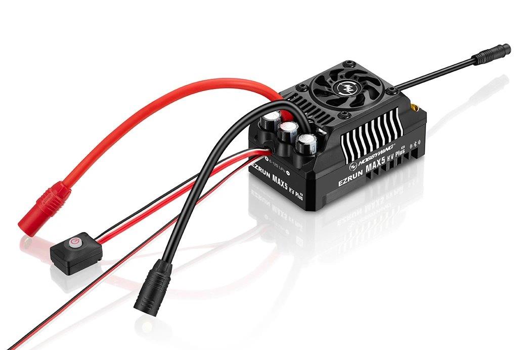 Hobbywing EzRun MAX5 HV Plus G2 330A 6-12S Sensor WP Fartreglage 1/5 - 2