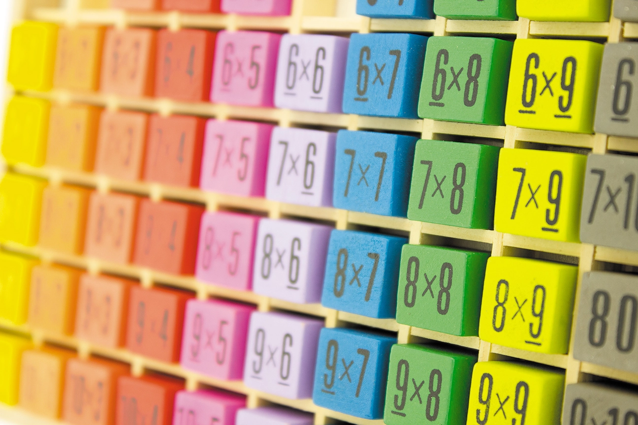 Mattelek - pedagogisk leksak i trä Ulysse Couleurs d'Enfance - multiplikation - 3