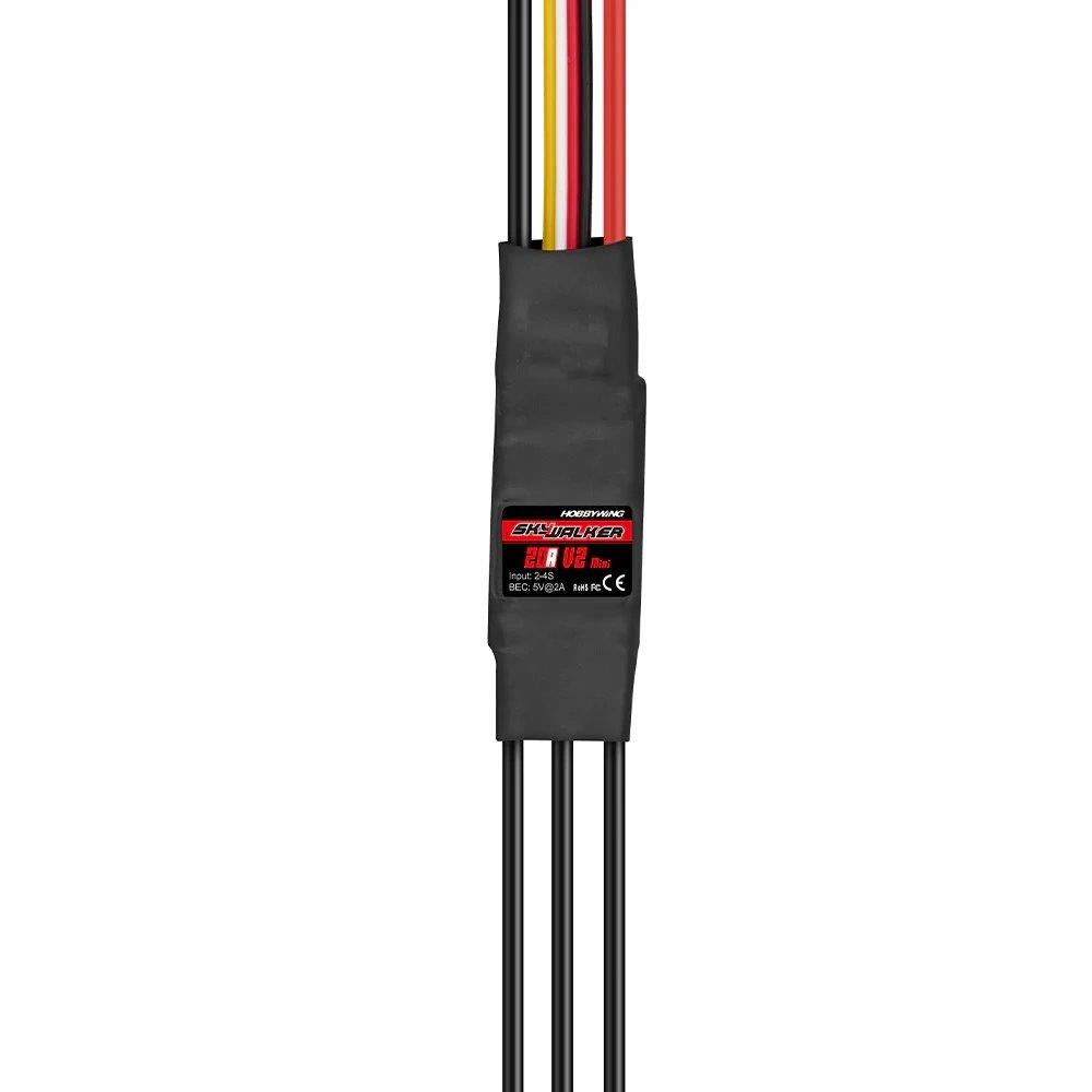 Hobbywing Skywalker 20A V2 Mini Fartreglage 2-4S 5V/3A - 2