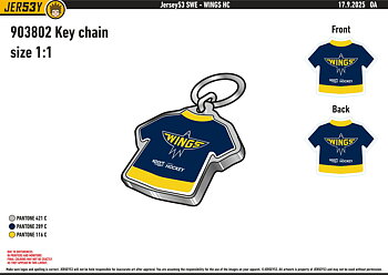 Nyckelring Wings HC
