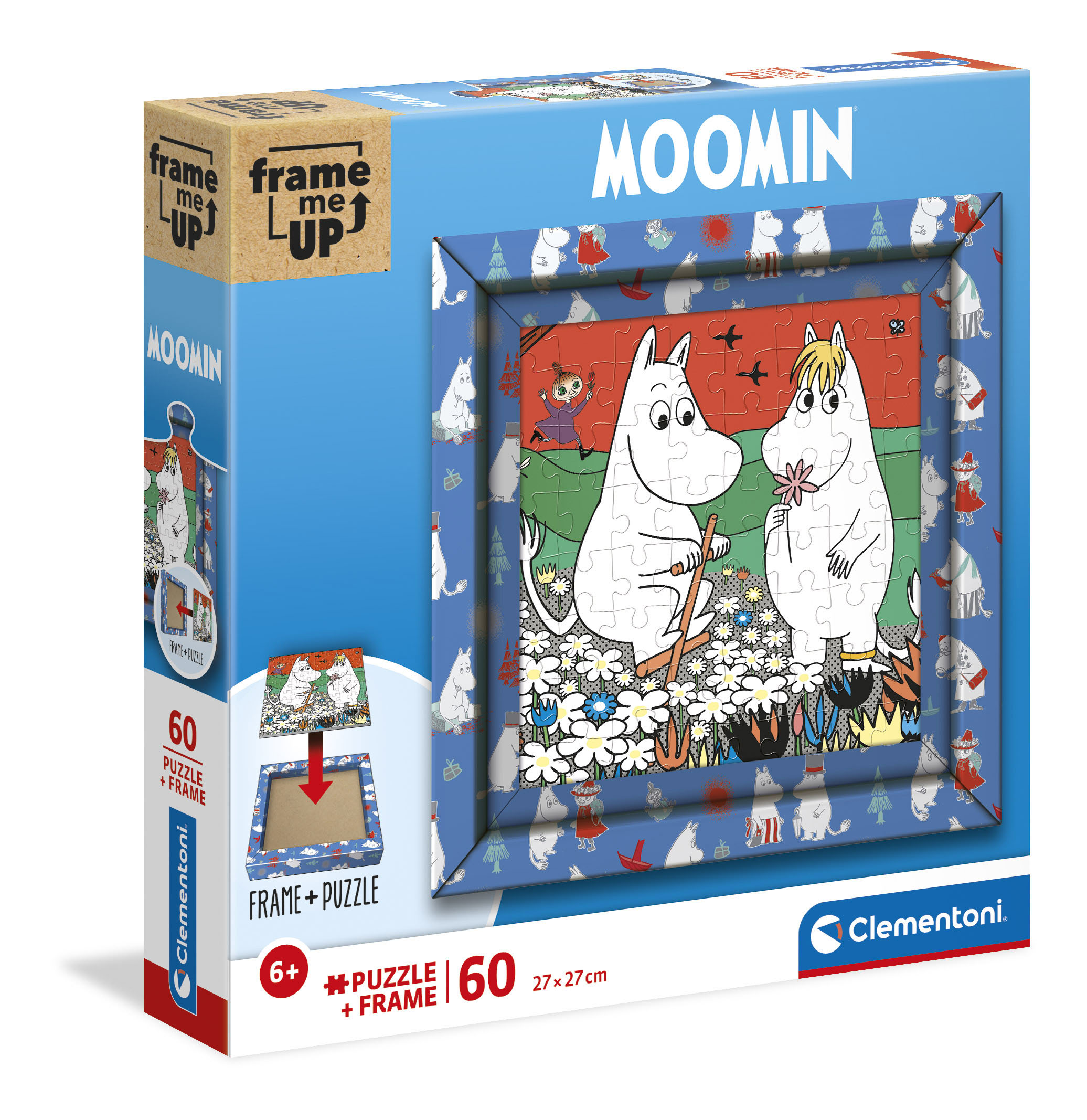 Clementoni Frame me up  Moomin pussel 60 bitar