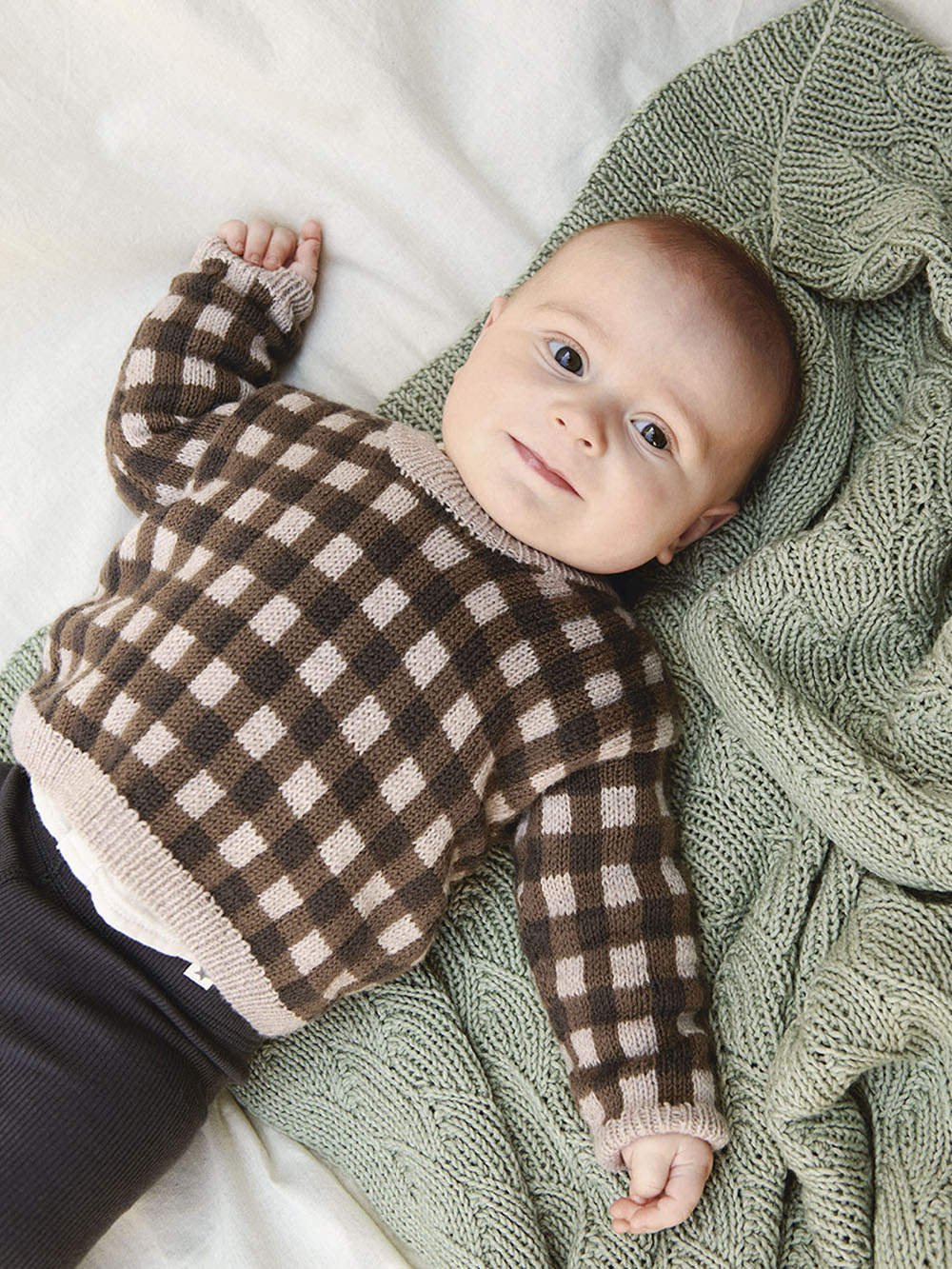 Sandnes Baby Gingham 2310_06 (28 m rutmönster st 3) - 3