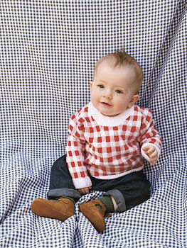 Sandnes Baby Gingham 2310_06 (28 m rutmönster st 3)