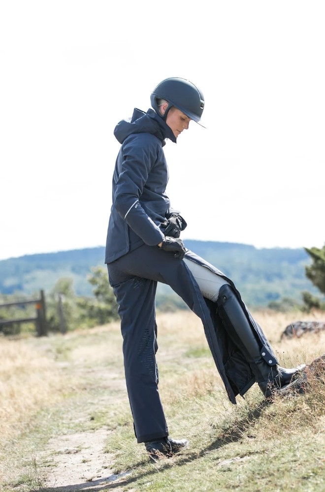 Stierna - Stella vinterridbyxa - Midnight Navy - 4