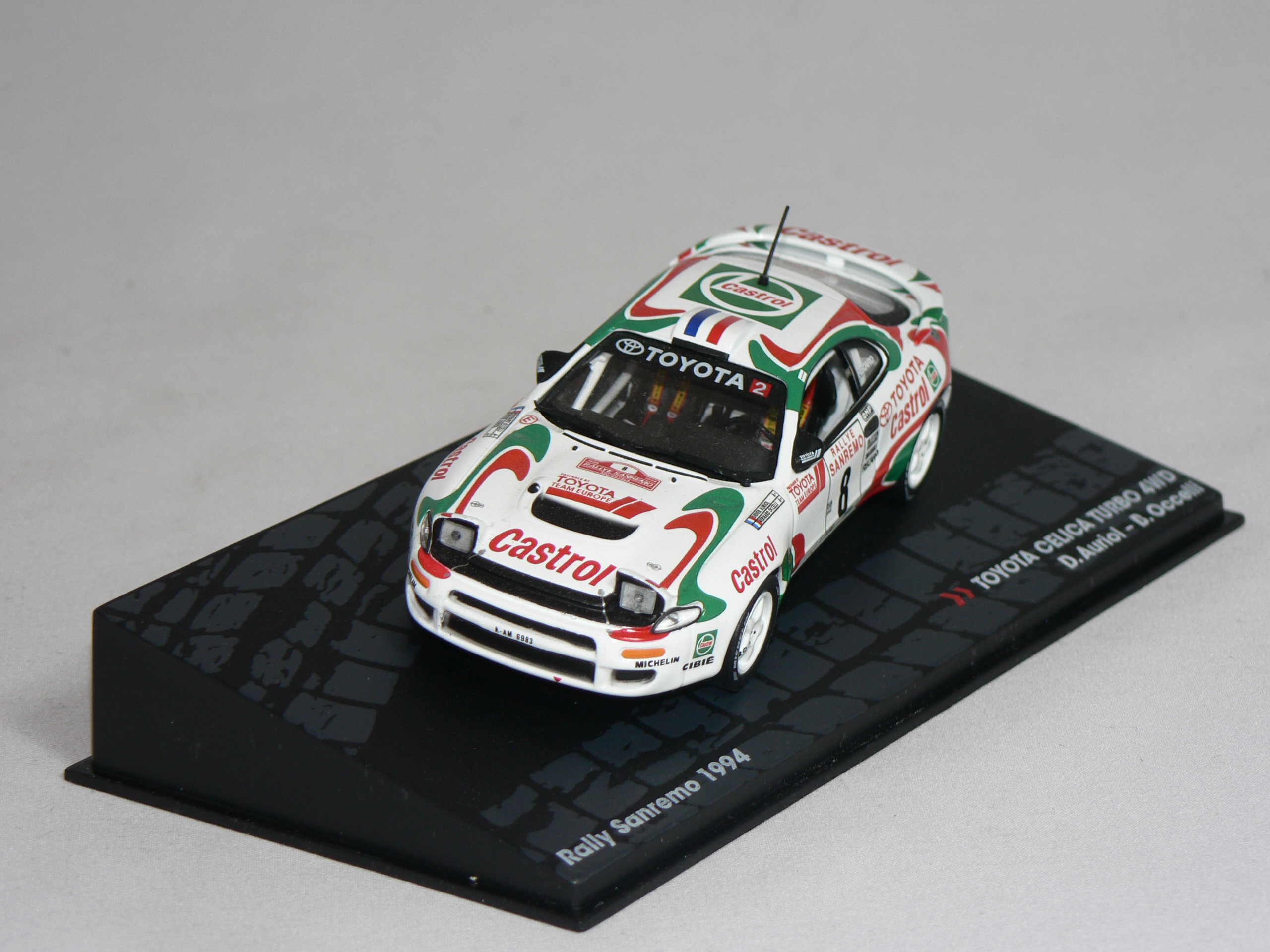 Toyota Celica Turbo  #8  4WD  1:43  Champion Rally Cars