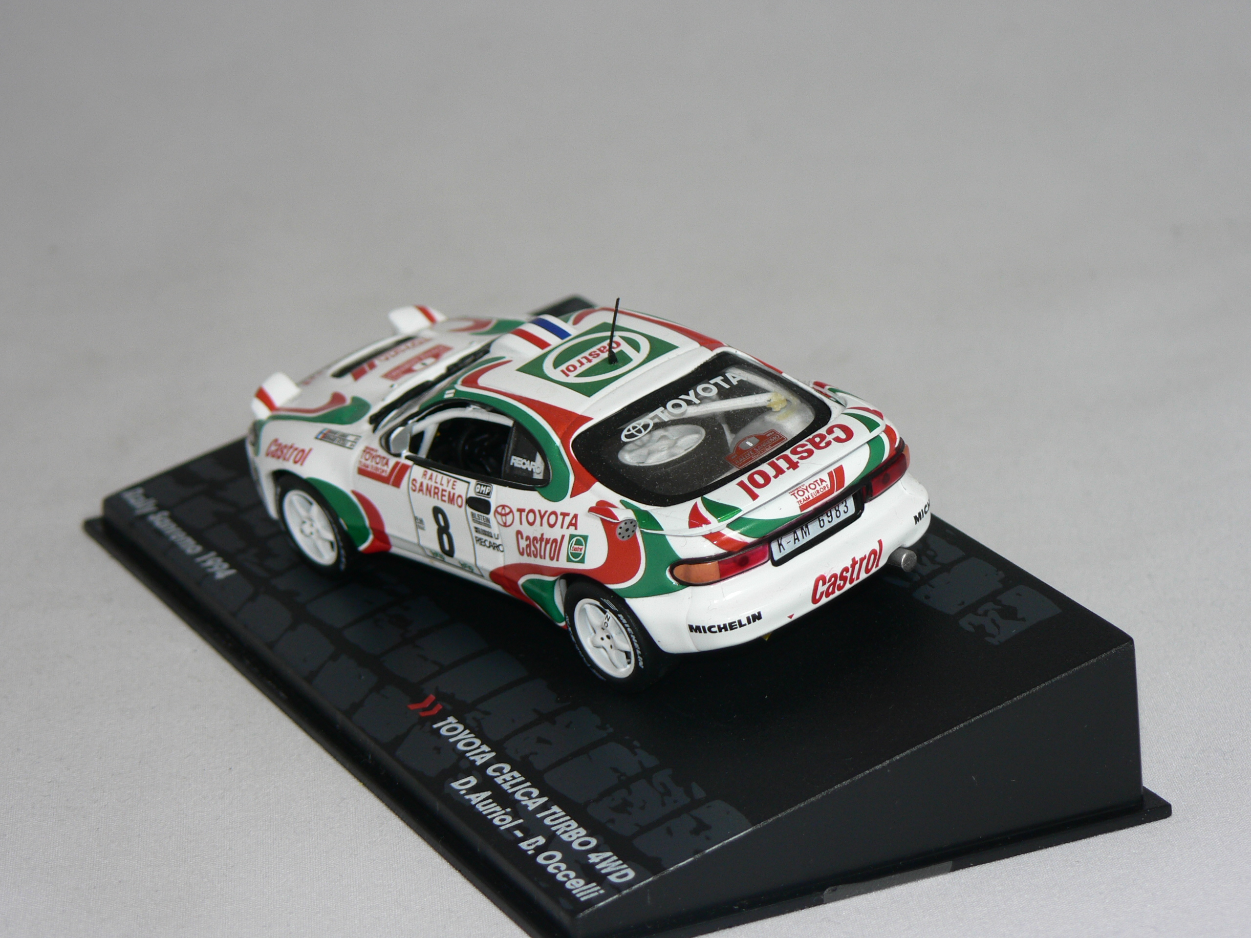 Toyota Celica Turbo  #8  4WD  1:43  Champion Rally Cars - 2