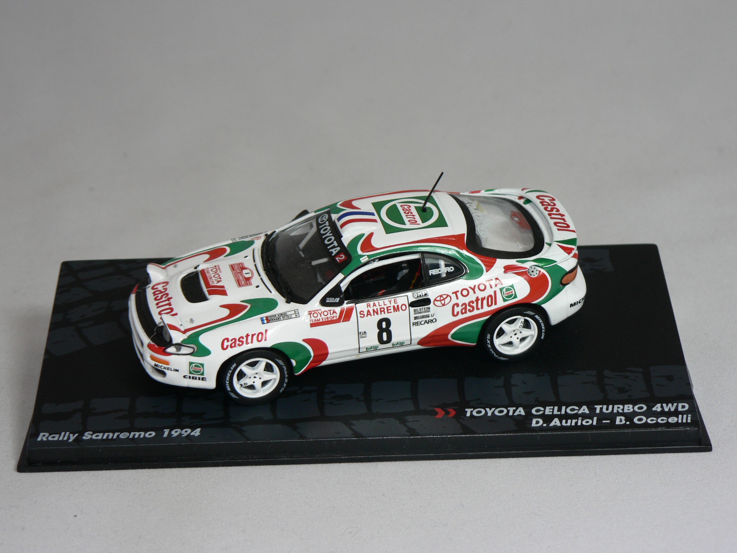 Toyota Celica Turbo  #8  4WD  1:43  Champion Rally Cars - 3