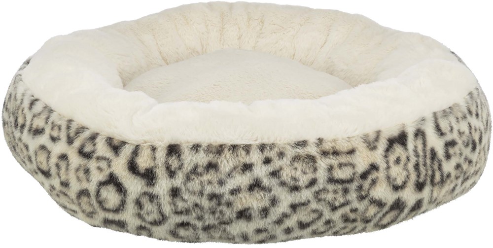 Trixie  Round Bed  Leo  - 50cm - Creme - Soft-edition