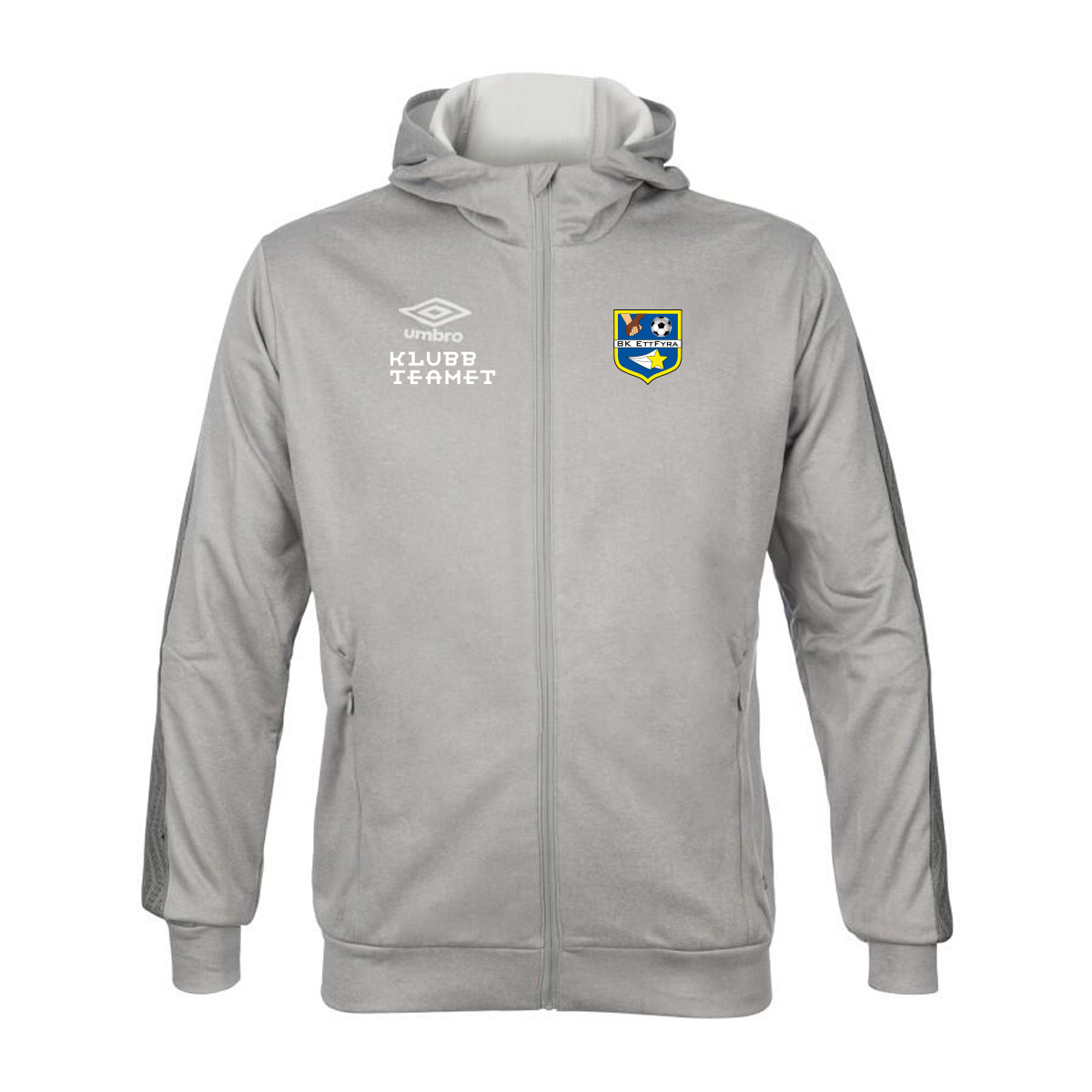 Umbro Flex Full Zip Hood Ledare (BK EttFyra)